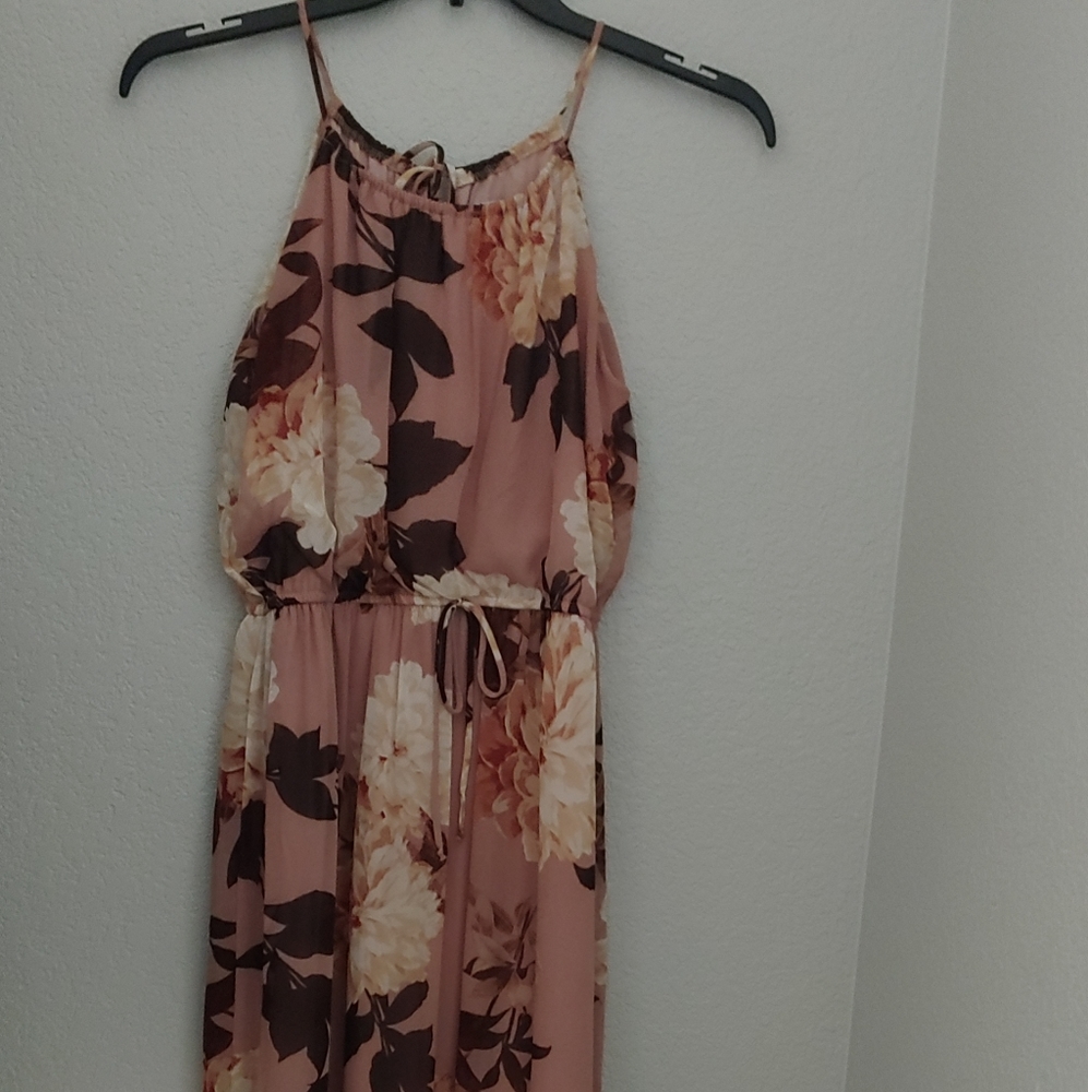 Floor length summer dress